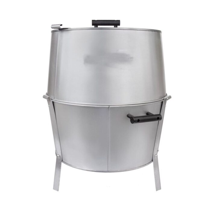 Old smoked charcoal grill
