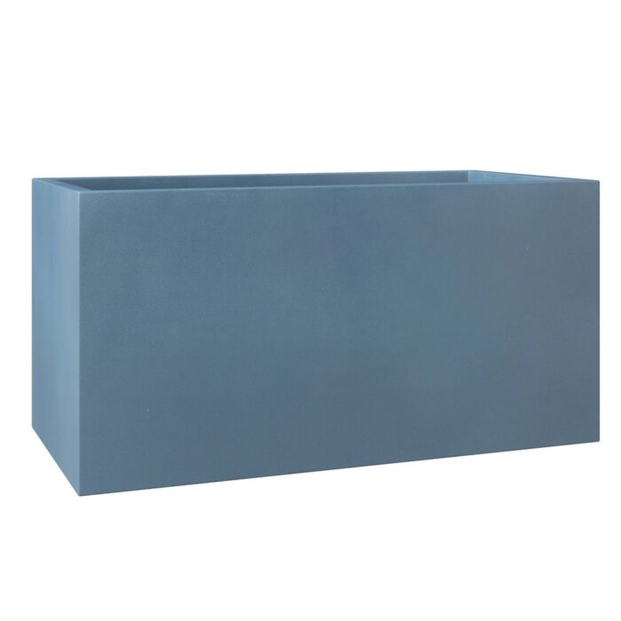 Bloom Rectangular Planter in Fiberstone and MgO Clay by LeisureMod - Image 2
