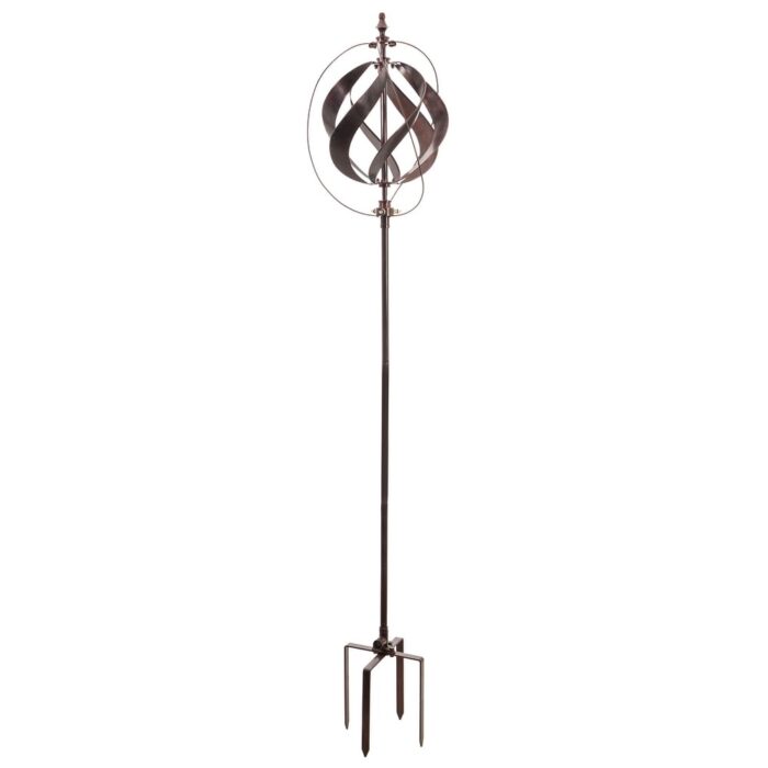 85.5 in. Copper Sphere Misting Wind Spinner
