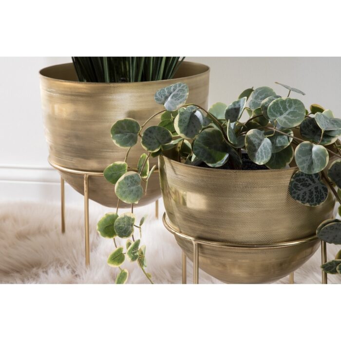 Kate and Laurel Navara Freestanding Planter Set - Image 2