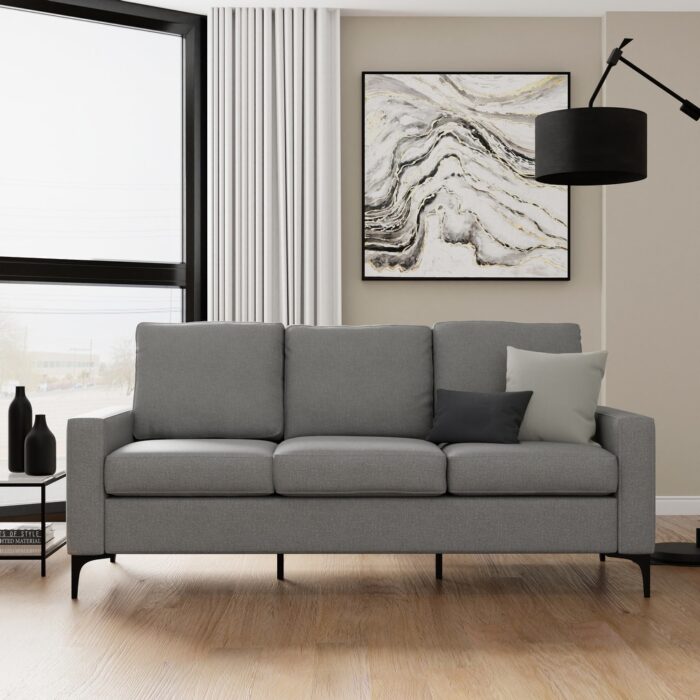 Hillsdale Matthew Upholstered Sofa - 36H x76W x 33D - Image 2