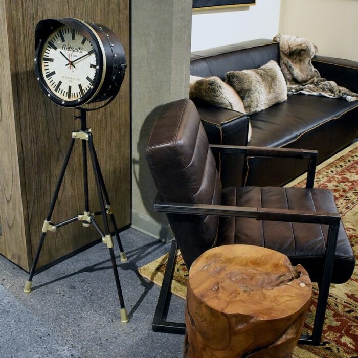 Vintage Studio 19"D Clock on a Tripod