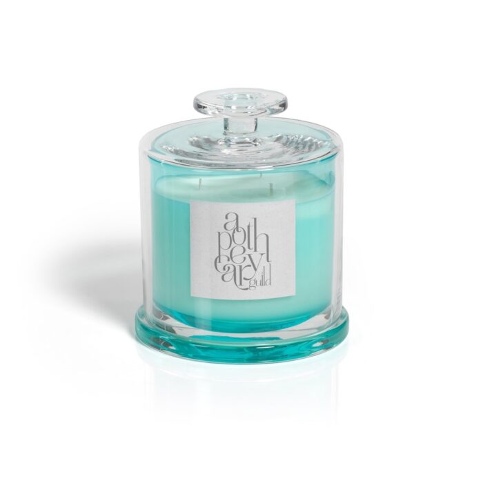 AG Candle Jar with Cloche, Sunset Beach