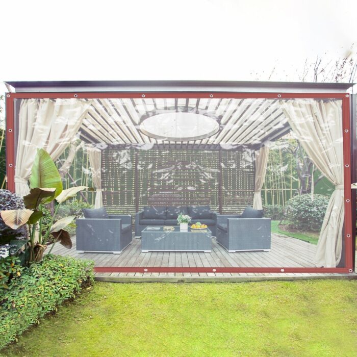 Mosquito Net Waterproof Curtain Panel Patio for Patio Gazebos - Image 2