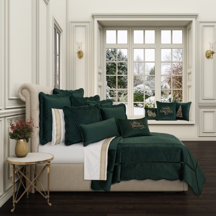 Marissa Evergreen Quilt Set