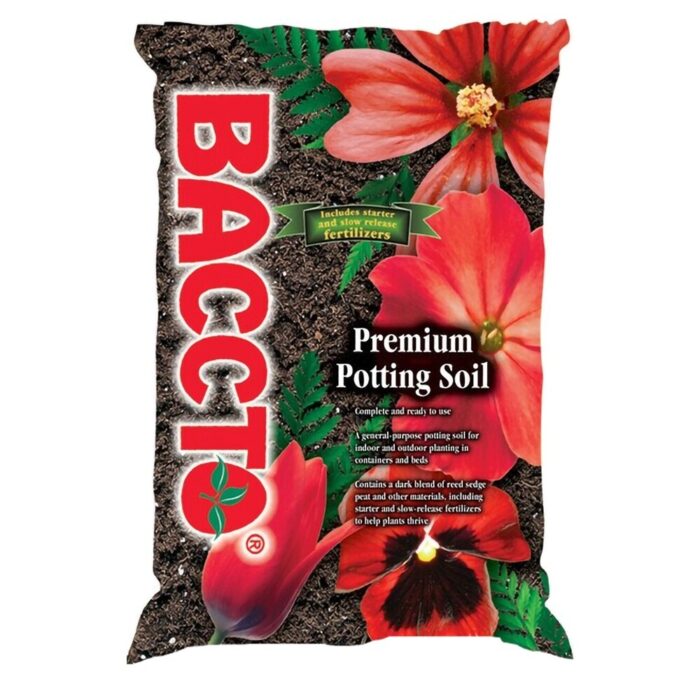 Michigan Peat All Purpose Potting Soil w Perlite Fertilizer, 50 lb (8 Pack) - Image 2