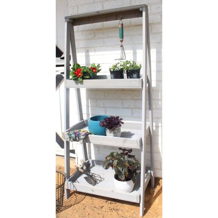 Zylina Portside Garden Storage with Hooks - 27 x 17 x 60