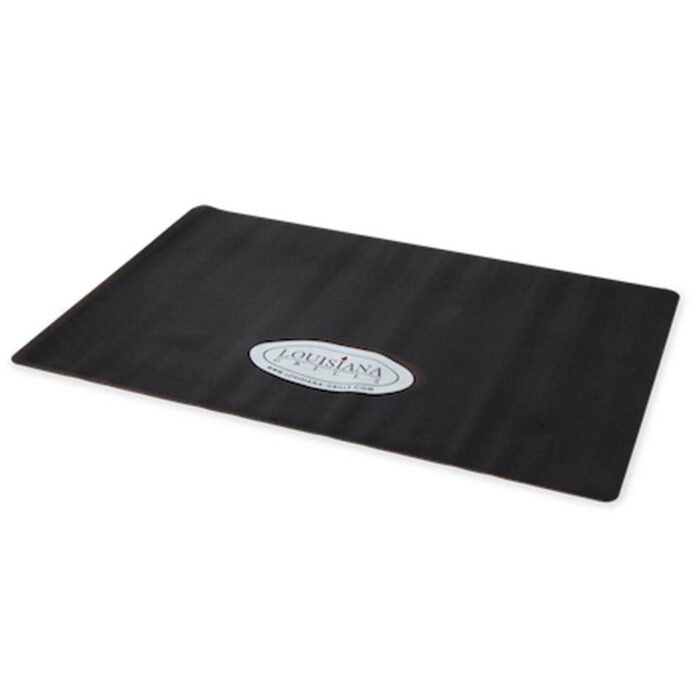 Louisiana Grills BBQ Grill Mat 34x52 Oil Fire Weather Resistant Black 58035 - Image 2