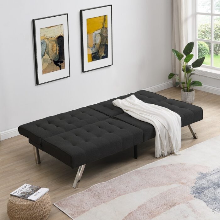 Elegant Multifunctional Sofa Bed, Modern Folding Sleeper Sofa