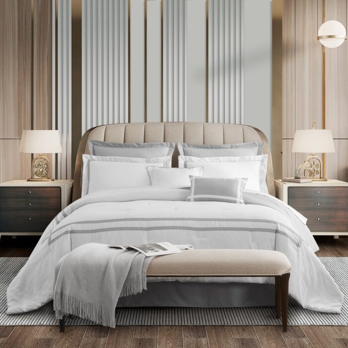 Beaute Living Hotel Collection 8-Piece Comforter Set