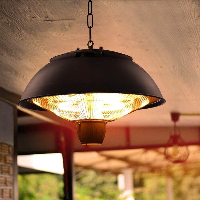 Electric Patio Heater, Outdoor Hanging Infrared patio heater - N/A - Image 2