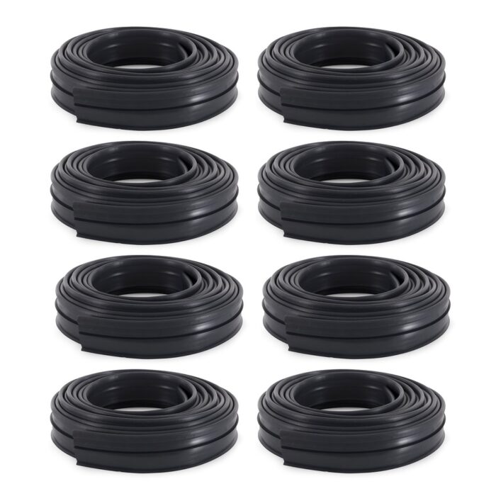 Suncast Professional Grade Dig In 60 Foot Landscape Edging Roll, Black (4 Pack) - Image 2