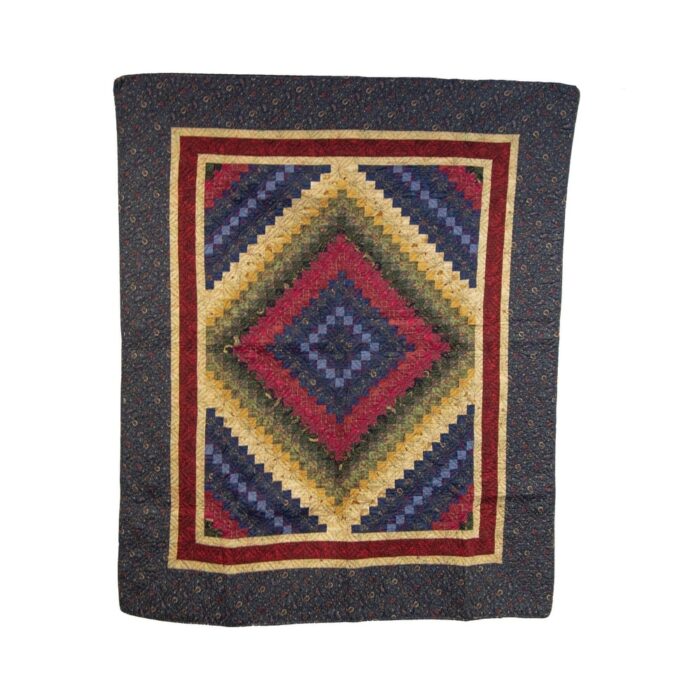 Donna Sharp Chesapeake Postage Stamp Cotton Throw - Image 2