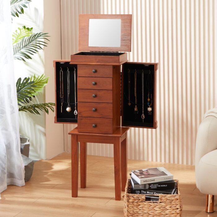 AVAWING Jewelry Cabinet Armoire and Storage Organizer