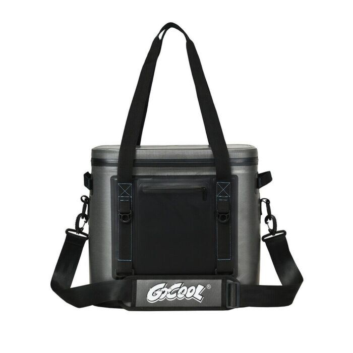 Portable Cooler Bag Leak-proof Insulated Water-resistant for Camping - 16"(L) x 11"(W) x 15"(H)