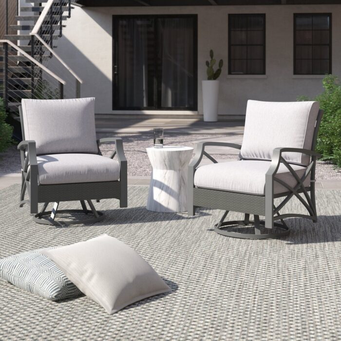 Outdoor Swivel Chairs for Patio - Image 2