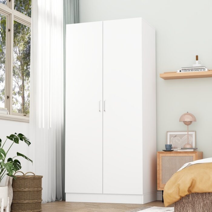 5-Tier Amoires Wardrobe Cabinet With 2 Doors - Image 2