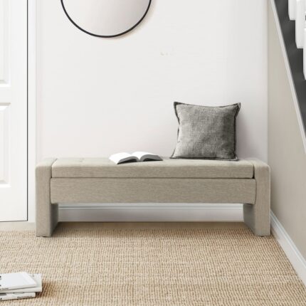 14 Karat Home Bedroom Bench with Storage Space - Image 2