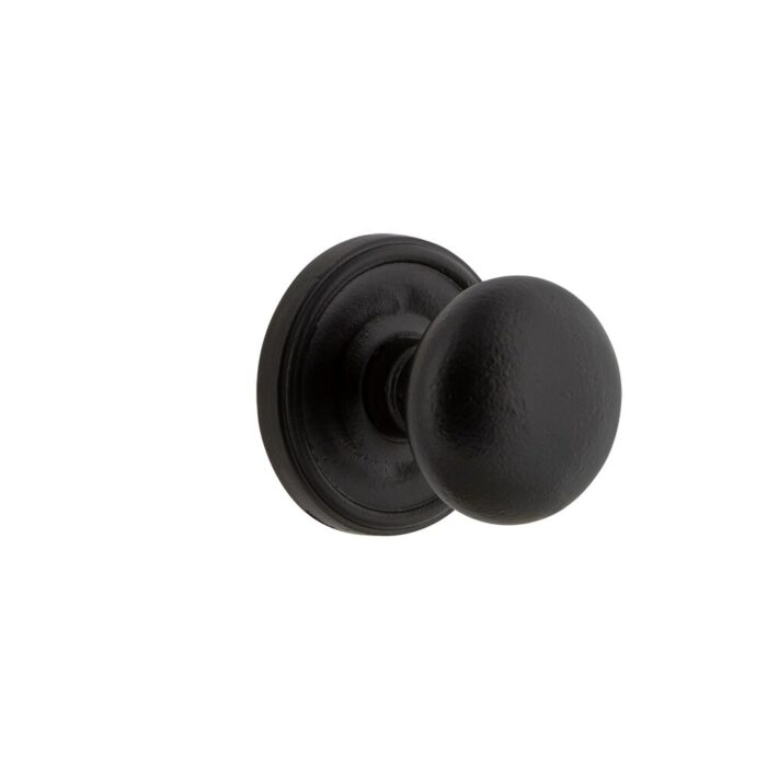 Ageless Iron Loch - Rustic Cast Iron Privacy Door Knob Set with Keep