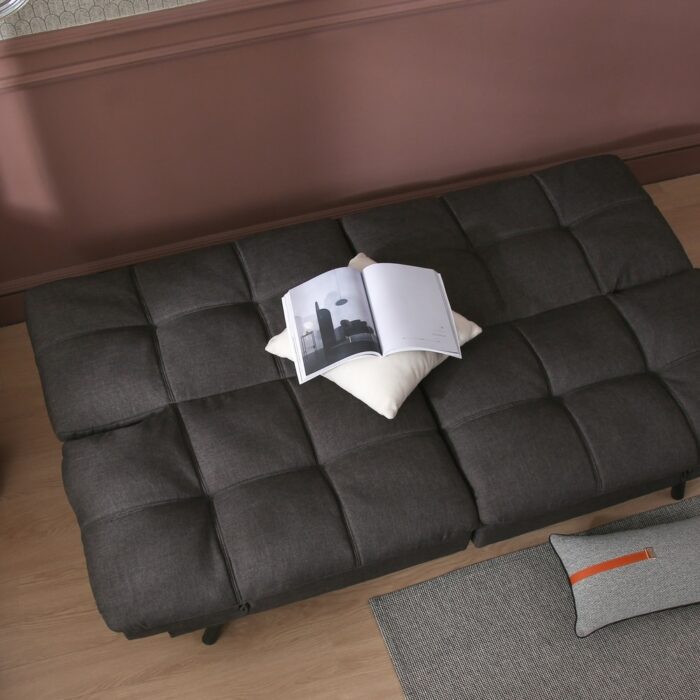 Convertible Memory Foam Futon Couch Bed - Image 2