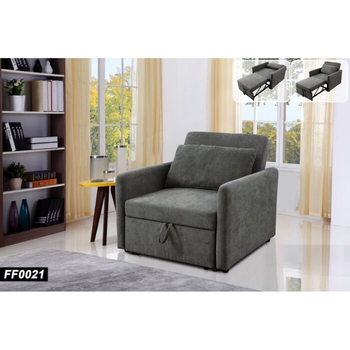 Elons Multifunctional Chair,Convertible From Chaise to Bed