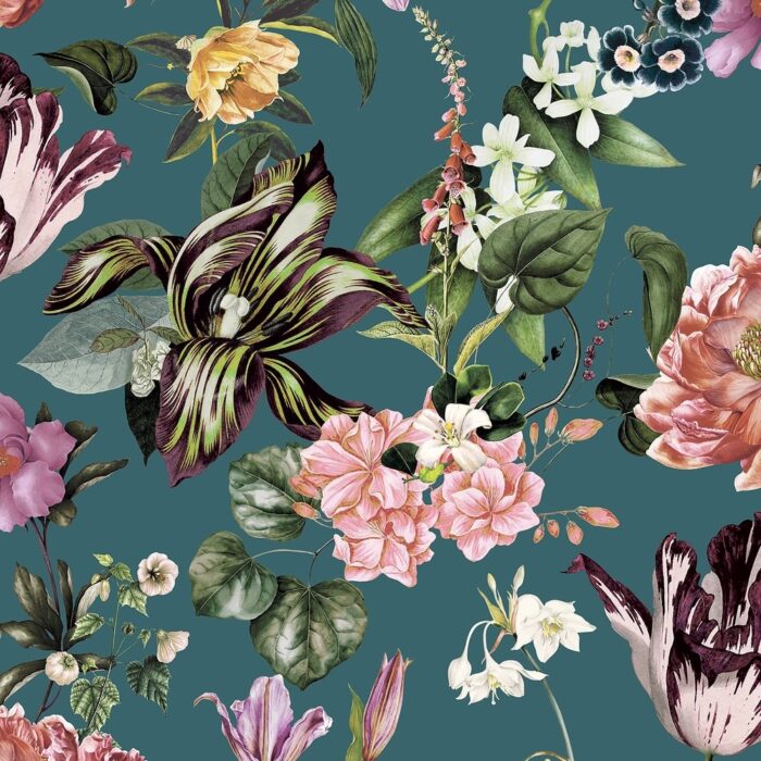 Galerie Wallcoverings Flora Cherry Blossoms Vinyl on Non-woven Matte Wallpaper Roll