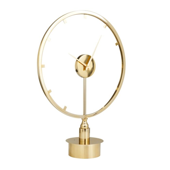 Stainless Steel Modern Clock - 19 x 7 x 25 - Image 2