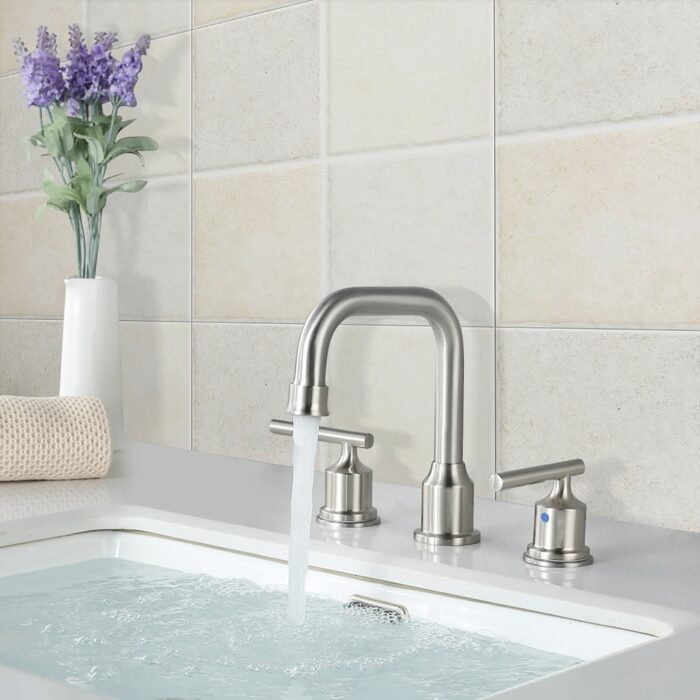 8 Inch Widespread Bathroom Sink Faucet - Image 2