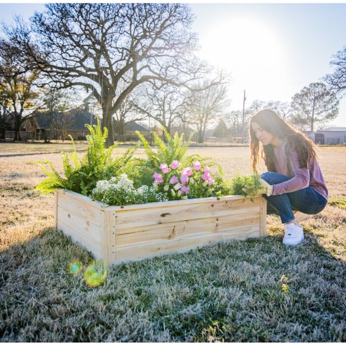 Zylina Superior Raised Garden Bed - 46 x 35 x 12 - Image 2