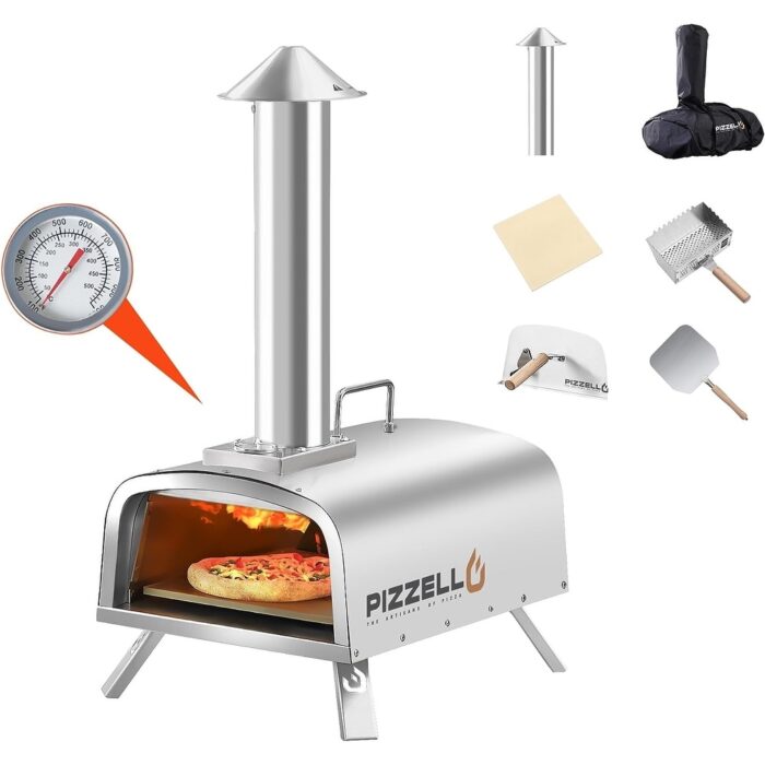 12" Outdoor Wood Fired Pizza Oven - 12 inch