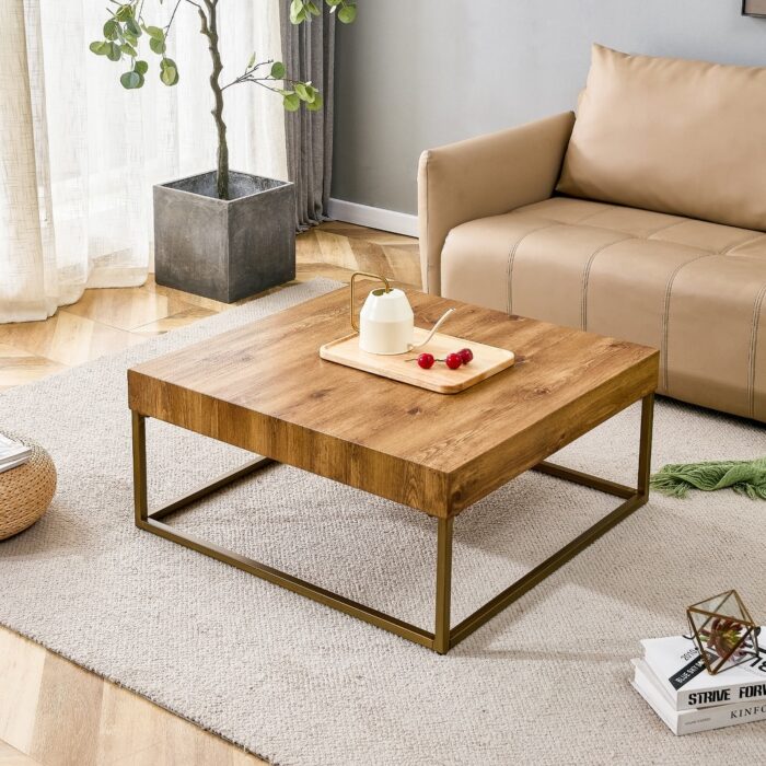 Modern rectangular coffee table - Image 2