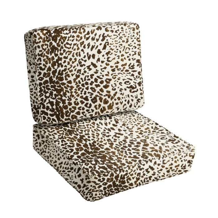 Sunbrella Indoor/ Outdoor Corded Chair Cushion Set - 22" x 22" x 4" - Image 2