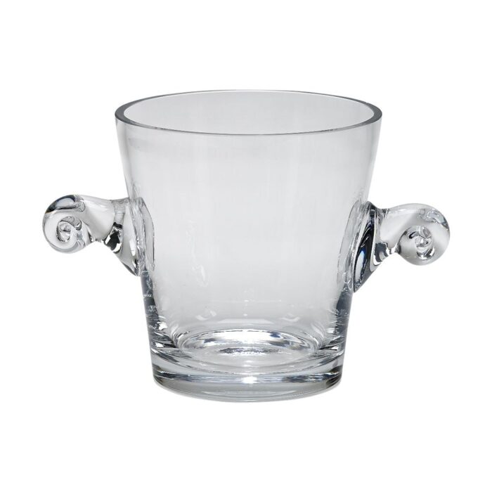 Simon Lead-Free Crystal Ice Bucket - 7.75" H x 7.25" D