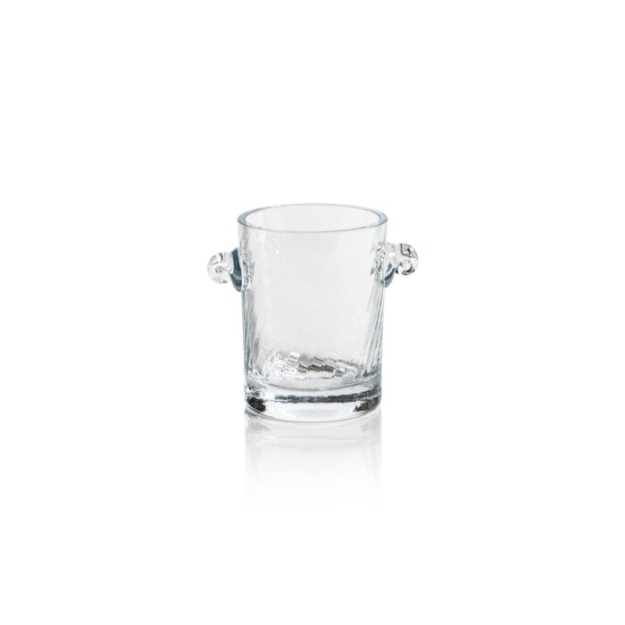 Harrow Swirl Glass Ice Bucket