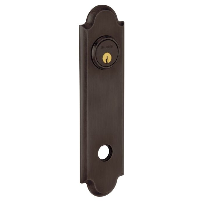Baldwin Pair of 10.53" Height Arch Entry Kit Rosettes