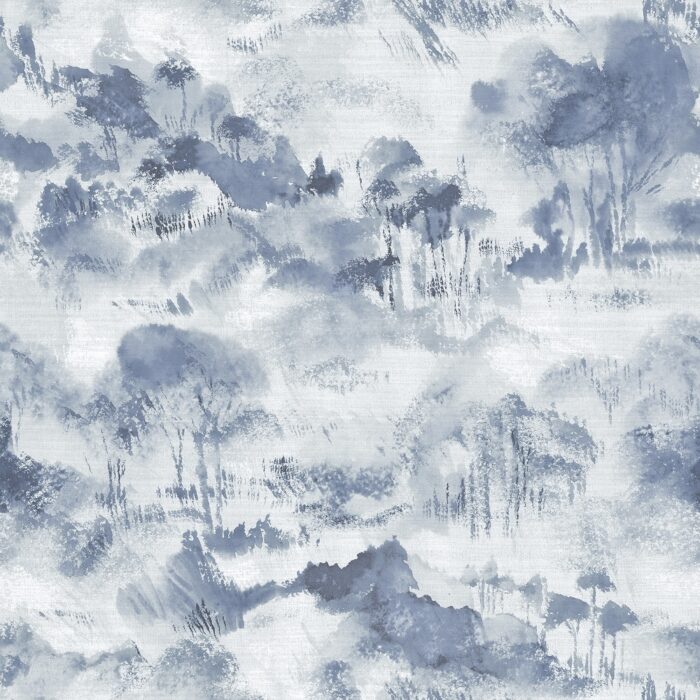 Scott Living Nara indigo Nara indigo Toile Wallpaper