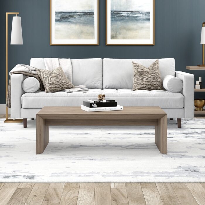 Oswin 48" Wide Rectangular Coffee Table - 47.5" Wide - Image 2