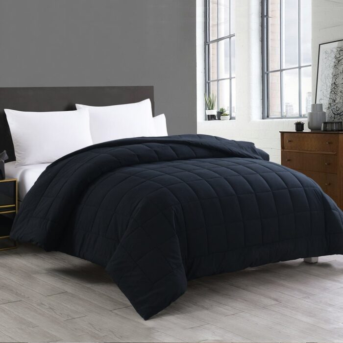 Messy Bed Solid Color Soft Washed Cotton Bed Blanket - Image 2