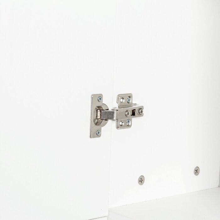 Freestanding Cabinet with Inadjustable Shelves and two Doors for Kitchen, Dining Room - Image 2