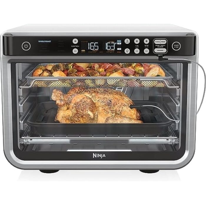 Ninja Foodi DT201C 10-in-1 XL Pro Air Fry Oven, Silver (Refurbished) - 21
