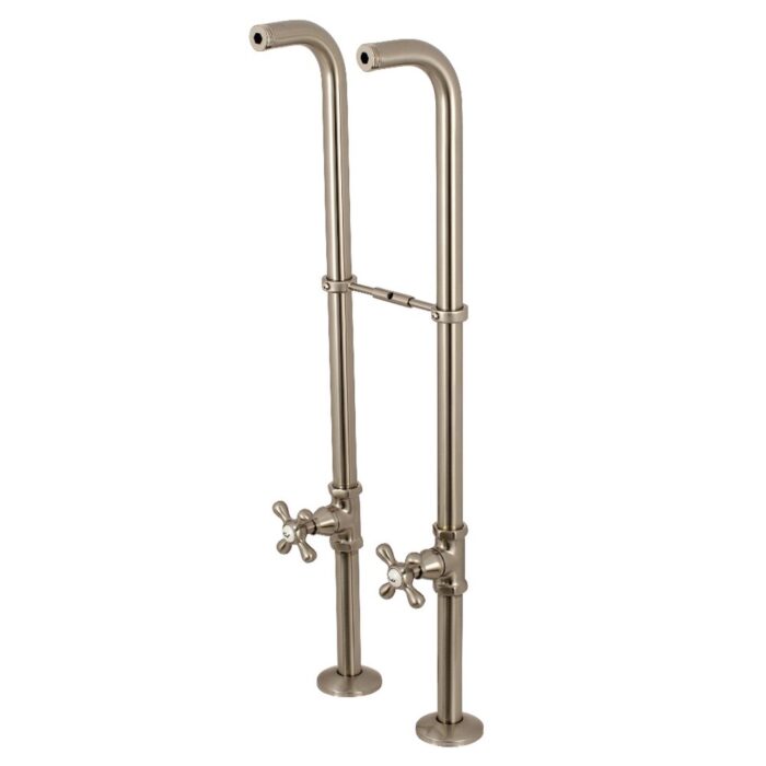 Kingston Freestanding Supply Line with Stop Valve and Handle - Image 2