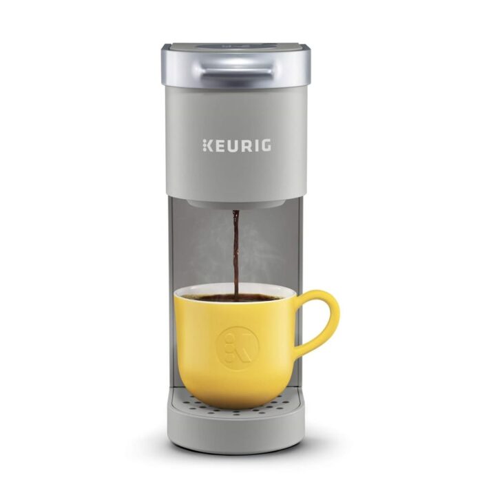 Single Serve Coffee Maker, 6 to 12 oz, Studio Gray