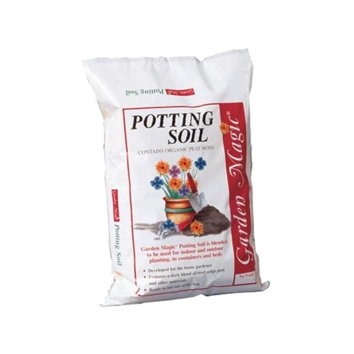 Michigan Peat 5720 Garden Magic Potting Soil Mix, 20 Pound Bag (10 Pack) - Image 2