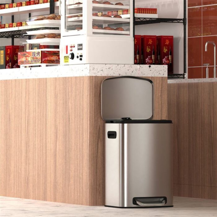 13 Gallon 50L Kitchen Soft Close Trash Can