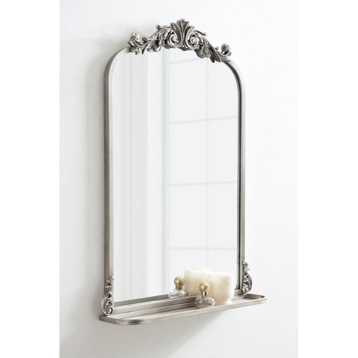 Kate and Laurel Arendahl Traditional Arch Mirror with Shelf - Image 2