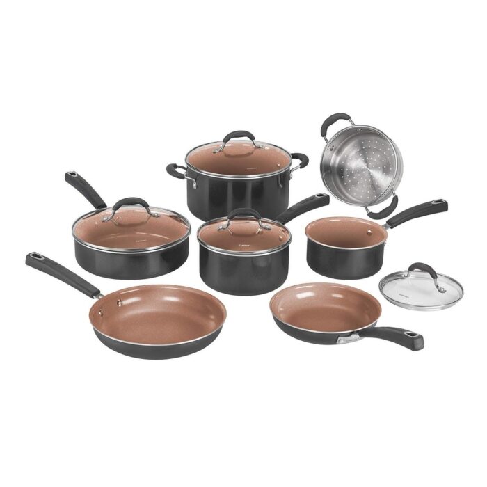 Cuisinart 54CCP-11BK 11pc Ceramica XT Non-Stick Cookware Set