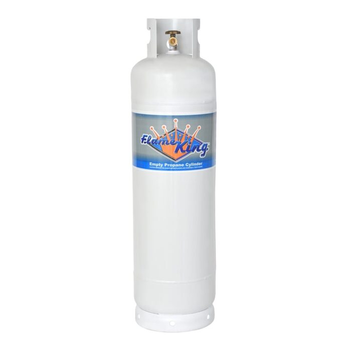 Flame King 60LB POL Steel Propane Tank Cylinder for RVs & Trucks - Image 2