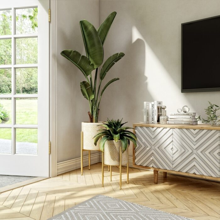Eisley Modern Planters (Set of 2) - Image 2