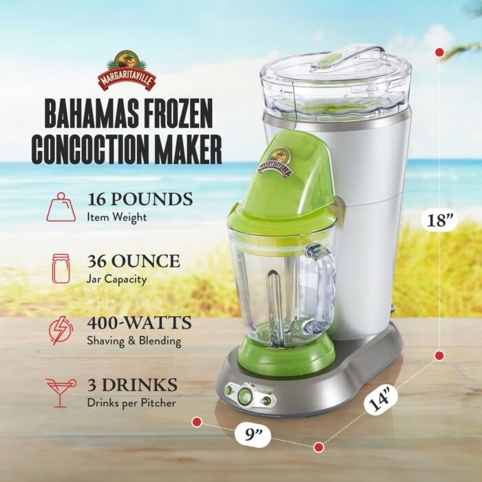 Margaritaville Bahamas Frozen Concoction Beverage Maker Home Margarita Machine - Image 2