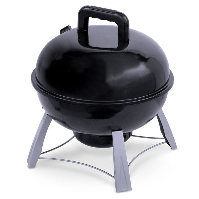 Portable desktop kettle charcoal grill